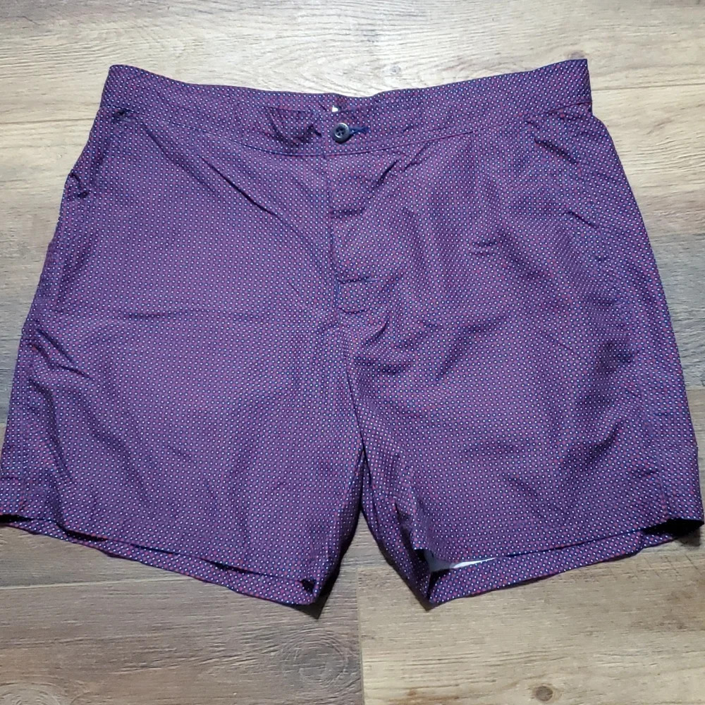 Ben Sherman red white blue quick dry light summer shorts like new
